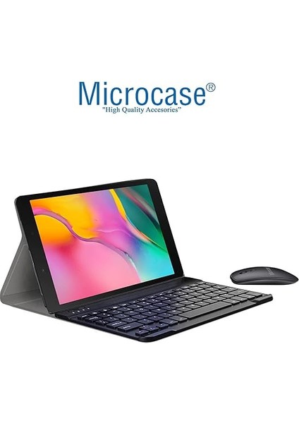 Samsung Galaxy Tab A 8.0 2019 T290 T295 ile Uyumlu Bluetooth Klavye ve Mouse + Standlı Kılıf - Bkk6 fiyatları