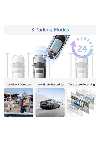 Wm1 2k 30FPS Qhd Sony Starvis Sensor Wifi Gps'li Araç Kamerası indirimleri