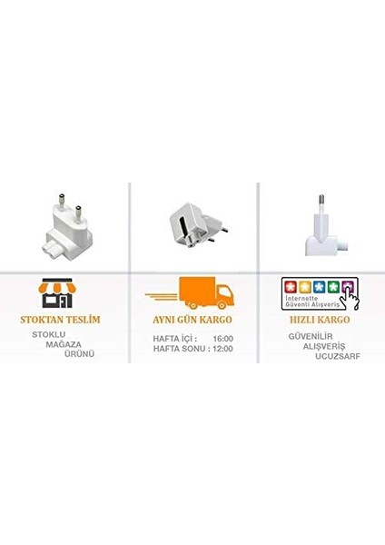Apple MACBOOK Şarj Soket Çevirici Priz Ucu Plug SRF-8008 fırsatları
