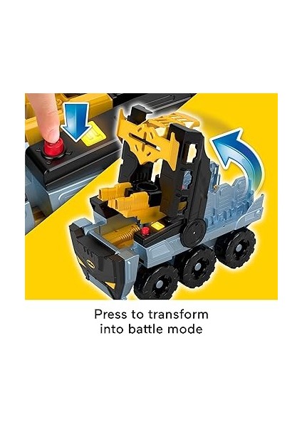Imaginext Dc Super Friends™ Dönüşebilen Bat-Tank™ Imaginext Dc Super Friends Dönüşebilen Bat-Tank ve Batman Figürü, Işık ve Ses Efektleri HVY04 modelleri