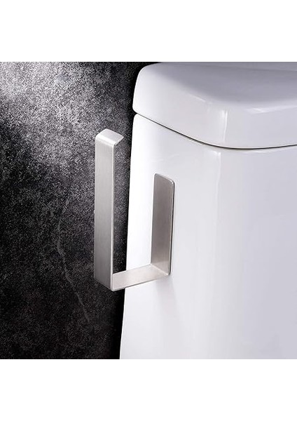 Paslanmaz Çelik Yapışkanlı Tuvalet Kağıtlığı (Model Stuttgart Askılığın Eşi) fırsatları