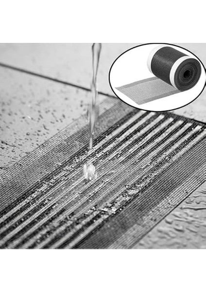 Amaçlı Gider Süzgeci, Sineklik Tamir Kiti, 12CM*4 Metre Gider Süzgeci ve Tamir Kiti Set modelleri