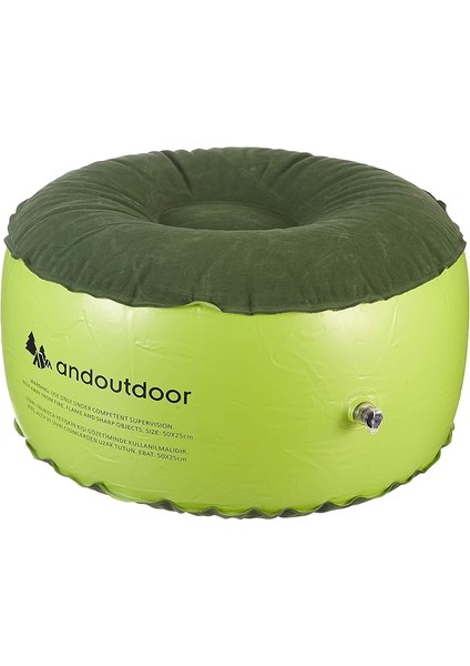 Roxy Şişme Minder, Unisex, Turuncu/yeşil/krem, Tek Beden