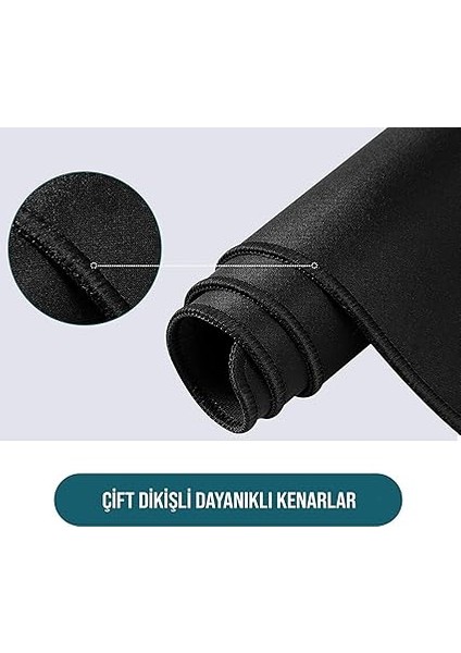 Pro - 4 Farklı Model Dikişli Kenar 120X60 cm Oyuncu Gaming Mouse Pad (Dark Grey Map Lines) indirimleri