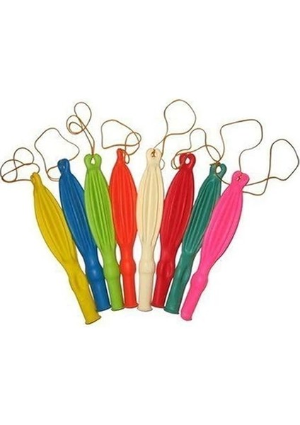 Ticaret Ipli Zıpzıp Balon - 100'LÜ Lastikli Punch Panç Büyük Boy Renkli indirimleri