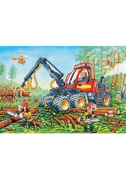 Puzzle 07802 – Iş Makinesi modelleri