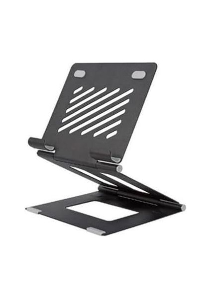Ayarlanabilir Metal Dizüstü Destek Tabanı Katlanabilir Taşınabilir Laptop Sehpası Yükseltici Stand indirimleri