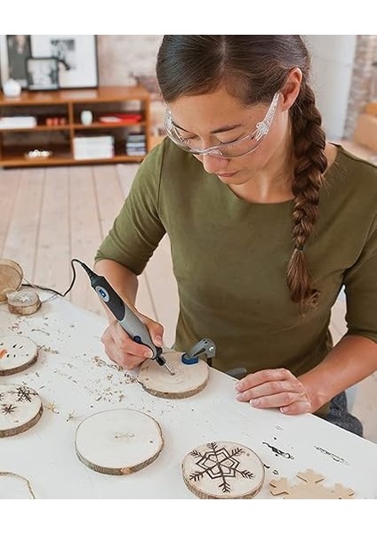 2050 Stylo+ Çok Amaçlı Alet 9 W Set (15 Aksesuar, Değişken Devir Ayarı 22.000 Devir/dakikaya Kadar Gravür ve Diğer Yaratıcı Görevler Için, Cam, Ahşap, Deri, Taş) Karton Ambalaj modelleri