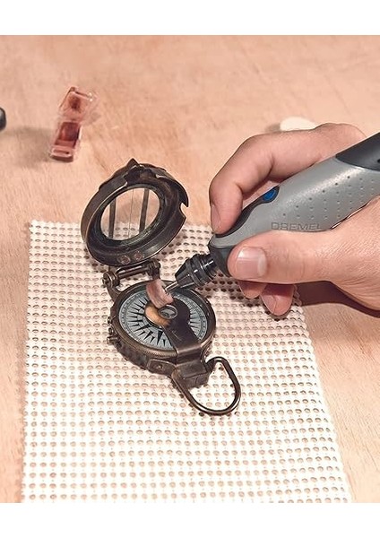 2050 Stylo+ Çok Amaçlı Alet 9 W Set (15 Aksesuar, Değişken Devir Ayarı 22.000 Devir/dakikaya Kadar Gravür ve Diğer Yaratıcı Görevler Için, Cam, Ahşap, Deri, Taş) Karton Ambalaj fırsatları