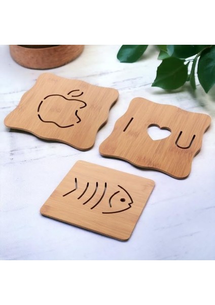 Bambu 3'lü Nihale Seti, Bambu Lüx 3'lü Nihale Seti, Mutfakta Fonksiyon ve Şıklığı Bir Arada Yaşayın!