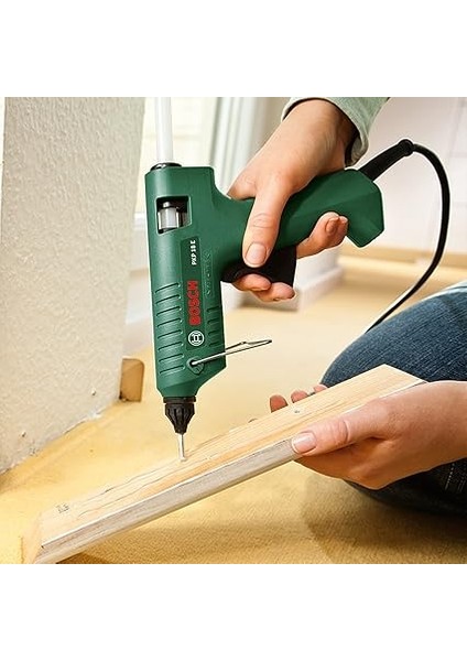 Home And Garden Pkp 18 E Elektrikli Sıcak Tutkal Tabancası, 200 V, Tutkal Çubuğu 1 Adet Ekstra Uzun Nozül, Yeşil fırsatları