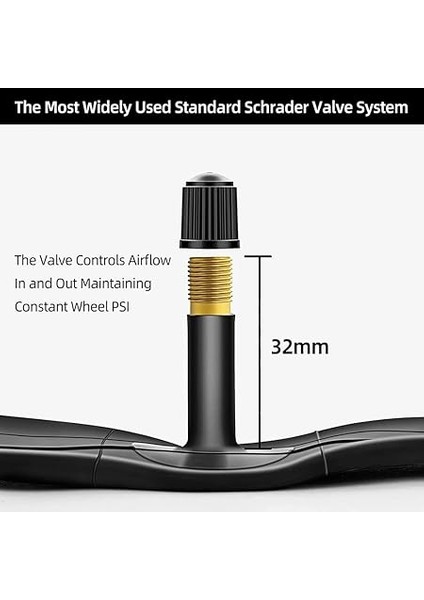 2 Adet 26 Inç x 1,75/1,95/2,10/2,125 Bisiklet Lastiği Için, Valfli Bisiklet Aksesuarları fırsatları