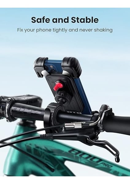 Bisiklet Telefon Montaj Motosiklet Telefon Tutucu Bisiklet Dağ Motosiklet Gidon Standı iPhone 13 Pro Max 12 11 Xs Xr 8+ 7 6, Galaxy S22 S21 S20 A71 A51 Piksel ile Uyumlu fiyatları