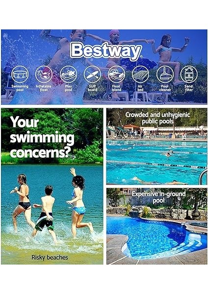 Filln Eğlenceli Kürek Havuzu, Dino, 244 x 46 cm fiyatları