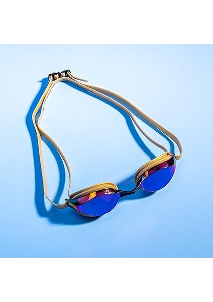 Üniseks Antrenman Yarışma Yüzme Gözlüğü Python Mirror (Aynalı, Uv Koruması, Buğu Önleyici Kaplama), Revo-White (54), Tek Beden modelleri
