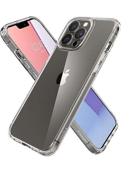 iPhone 13 Pro ile Uyumlu Kılıf Crystal Hybrid Crystal Clear - ACS03299 modelleri
