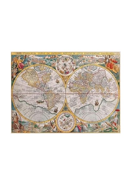 1500P Puzzle Tarihi Harita, Yapboz fiyatları