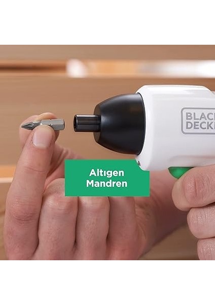 + Decker Reviva REVSD4C-XJ 3.6V Şarjlı Vidalama indirimleri