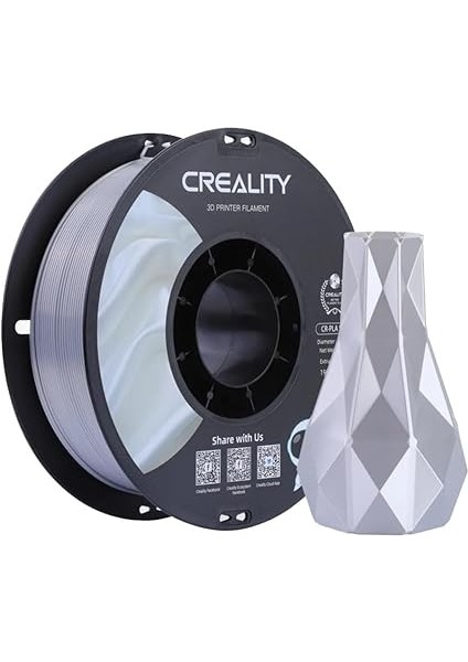 Cr-Sılk Pla Filament Gümüş 1.75MM 1kg fiyatları