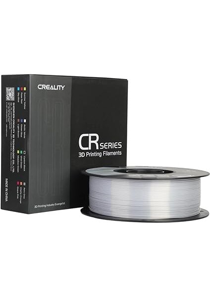 Cr-Sılk Pla Filament Gümüş 1.75MM 1kg modelleri