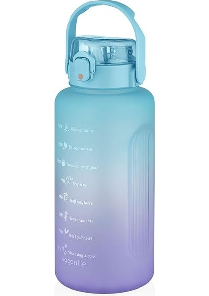 2 Lt Su Matarası Motivasyon Matara fiyatları