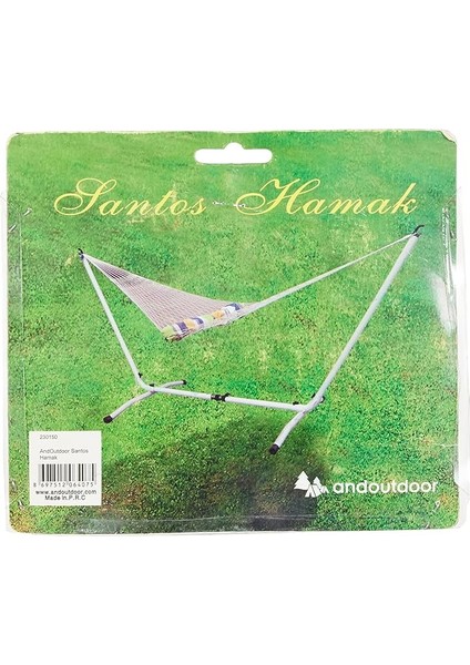 Santos Hamak, Unisex, Yeşil, Tek Beden, S, M, L Veya Xl