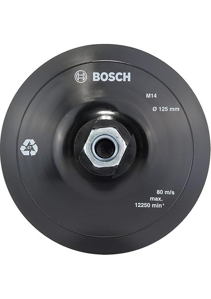 125 mm M14 Kağıt Zımparalar Için Taban