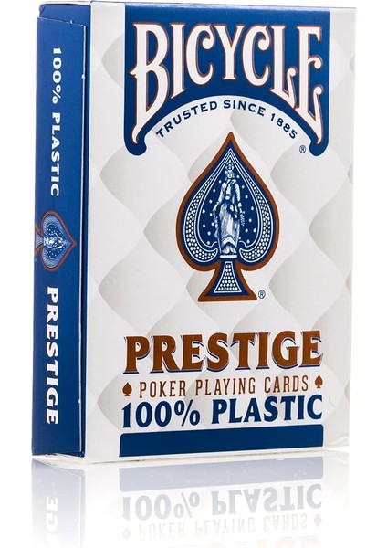 Prestige Rider Back 100% Plastic Jumbo Index Playing Cards