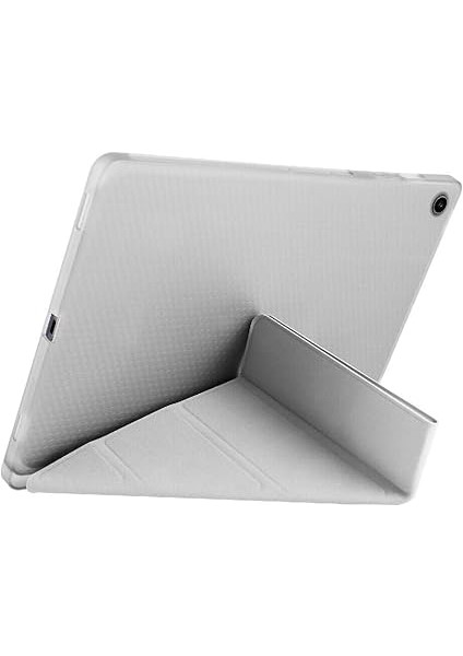 Samsung Galaxy Tab S6 Lite 2024 P620 10.4 Inç Ile Uyumlu Katlanabilir Kalemlikli Standlı Akıllı Kılıf Gri fiyatları