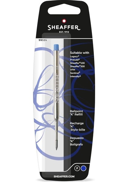 99324 Tükenmez Refil Mavi K Model - Fine