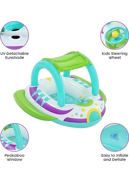 1.07M x 1.12M Space Splash Bebek Teknesi modelleri