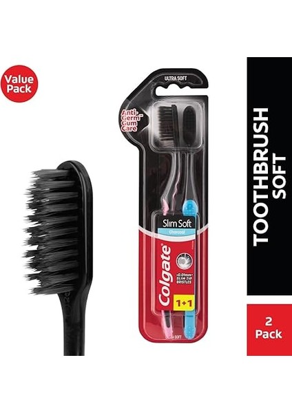 Mikro Ince Siyah 2li Diş Fırçası fiyatları