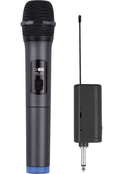 Profesyonel Kablosuz Mikrofon Dinamik Mikrofon Taşınabilir Mini Alıcı Için 6.35MM Fiş Karaoke Konuşma Toplantı Sahne Performansı Wn-01