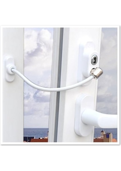 Kablolu Pvc Pencere Kilidi, 5'li Set fırsatları