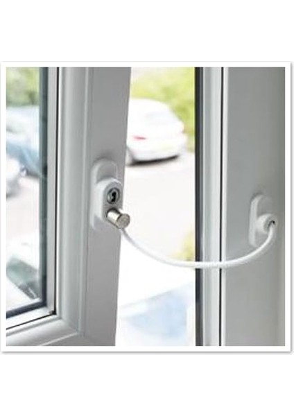 Kablolu Pvc Pencere Kilidi, 5'li Set indirimleri