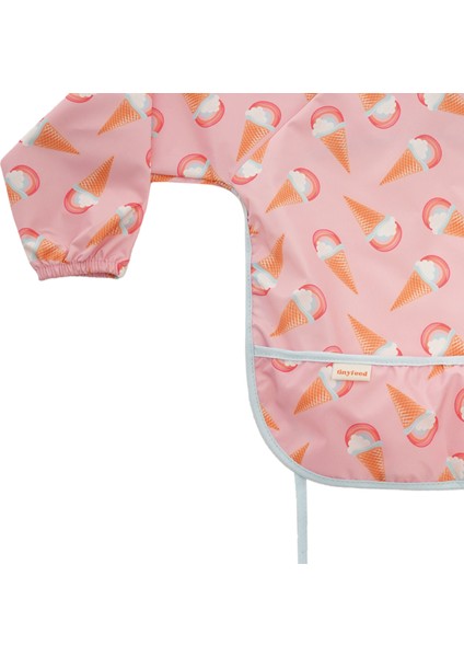 Uzun Kollu Sıvı Geçirmez Bebek Önlüğü 2-4 Yaş | Mama ve Aktivite Önlüğü-Icecream fiyatları
