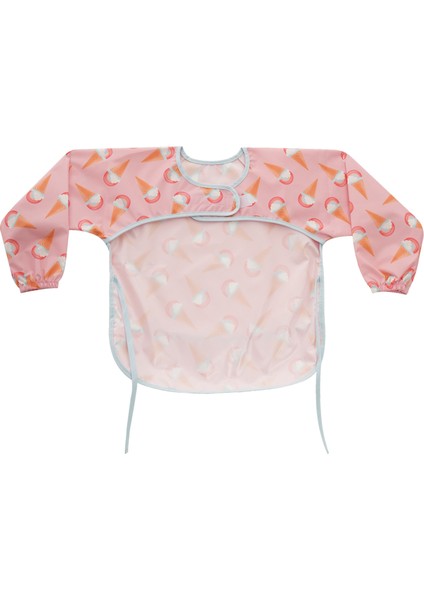 Uzun Kollu Sıvı Geçirmez Bebek Önlüğü 2-4 Yaş | Mama ve Aktivite Önlüğü-Icecream modelleri