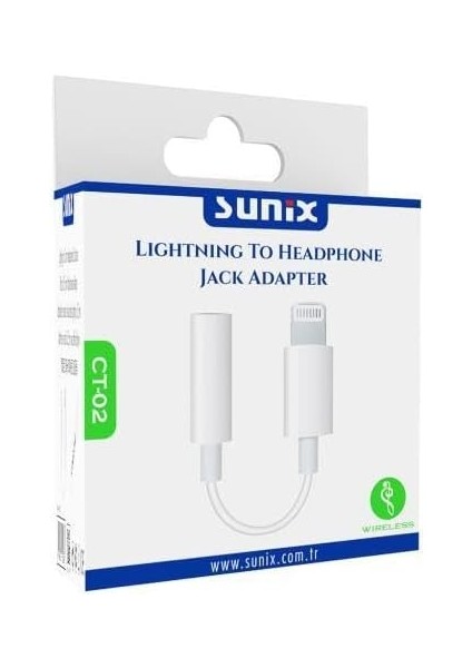 Lightning To 3.5mm Aux Dönüştürücü Ct-02 fiyatları