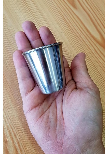 Adet 70 Ml. Çelik Shot Kahve Kamp Bardağı DF37X indirimleri