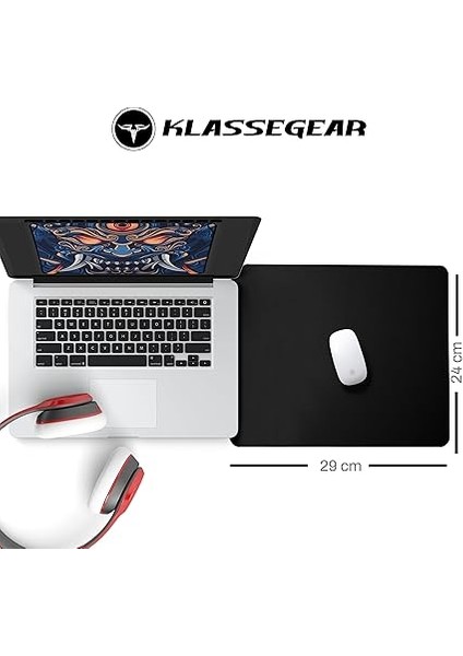 Classic Mouse Pad, 29X24 ve 24X20 cm Ofis Tipi, Küçük ve Orta Boy, Kaymaz Taban, Pürüzsüz Yüzey, Baskısız Tip Masa Koruyucu, Ergonomik Mouse Ped (Orta Boy 29X24 Cm) fiyatları