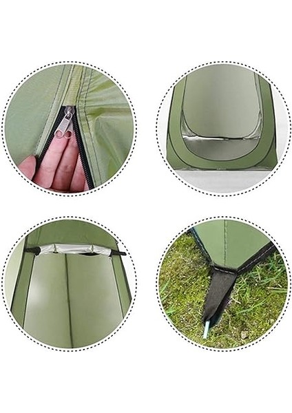 Çadırı Kamp Duş Tuvalet Çadırı Soyunma Çadır Portatif Otomatik Çadır Kamp Duş indirimleri