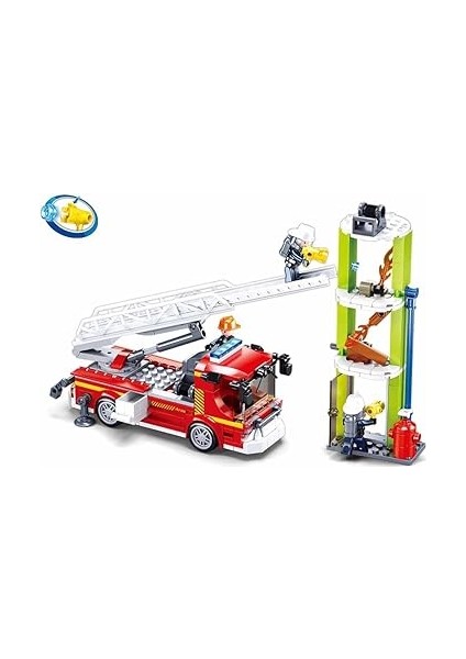 Fire Itfaiye Kamyonu Yapım Seti, 343 Parça modelleri