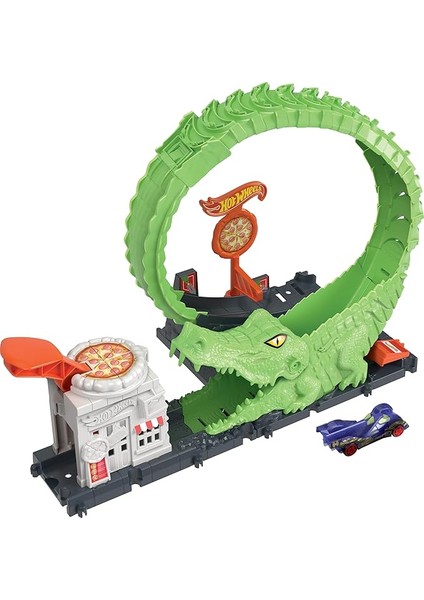 Wheels Düşmanlarla Mücadele Serisi Oyun Seti Hot Wheels Düşmanlarla Mücadele Serisi Oyun Seti, Pist Seti ve 1 Oyuncak Araba HKX39