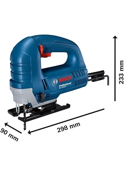 Professional Gst 8000 E Dekupaj Testere (710 W, 800-3.100 Strok/dak, Ahşapta Kesme Derinliği: 80 Mm) fiyatları