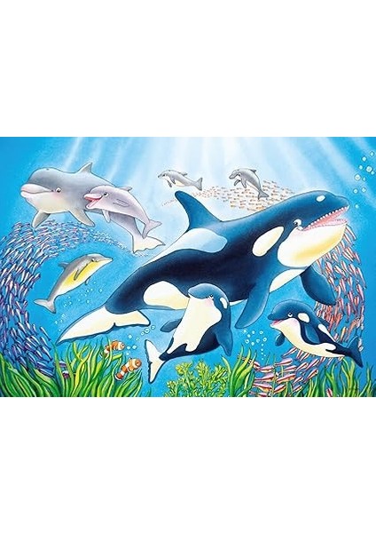 Puzzle 2X24 Parça Sualtı Renkli 3+ modelleri