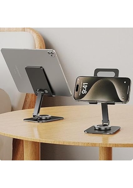 Katlanabilir Masaüstü Telefon Tutucu Tablet Standı 360 Derece Dönen Ayarlanabilir fiyatları