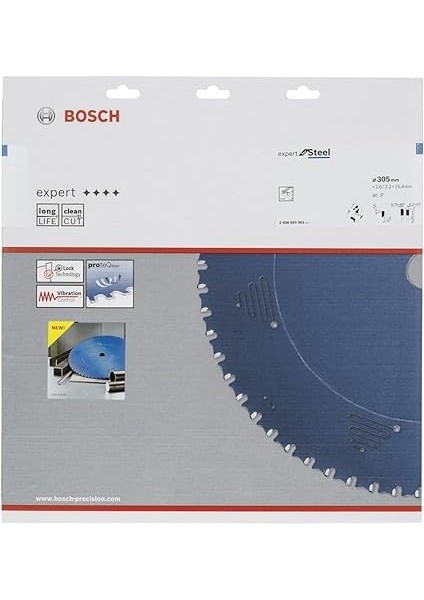 Professional Expert Serisi Metal Için Daire Testere Bıçağı 305*25,40 mm 80 Diş fiyatları