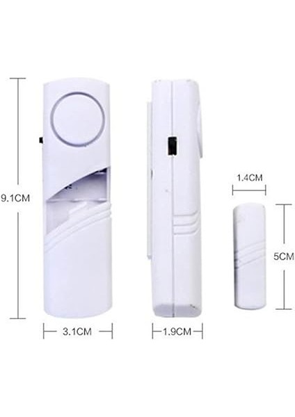 LR-4444 Pilli Kapı Pencere Alarm - Piller Hariç - Ev Alarmı - Kablosuz Pencere Alarmı - Hırsız Alarmı indirimleri