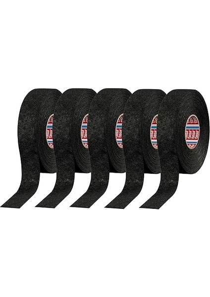 51608, 15 M x 19 mm Yapışkan Kablolama Tezgahı Bez Bant Orijinal Isoband 5 Parça Paket