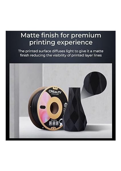 Cr-Pla Mat Filament 1,75 mm 1,0 kg Genişliğinde Piyasadaki %99 Fdm Yazıcılarla Uyumlu, Lacivert modelleri